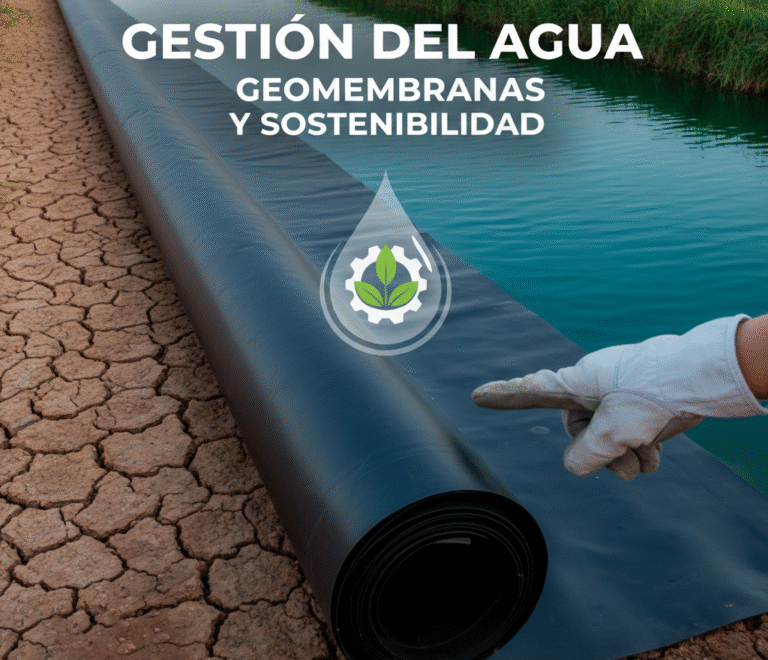 Gestión del Agua: Geomembranas y Sostenibilidad