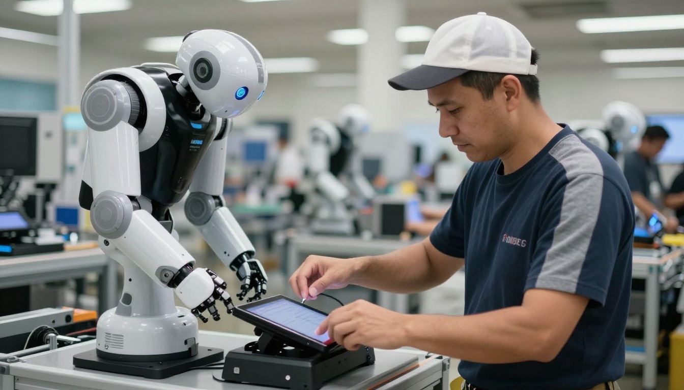 AGIBOT despliega robots semi-humanoides en la fabricación de electrónica
