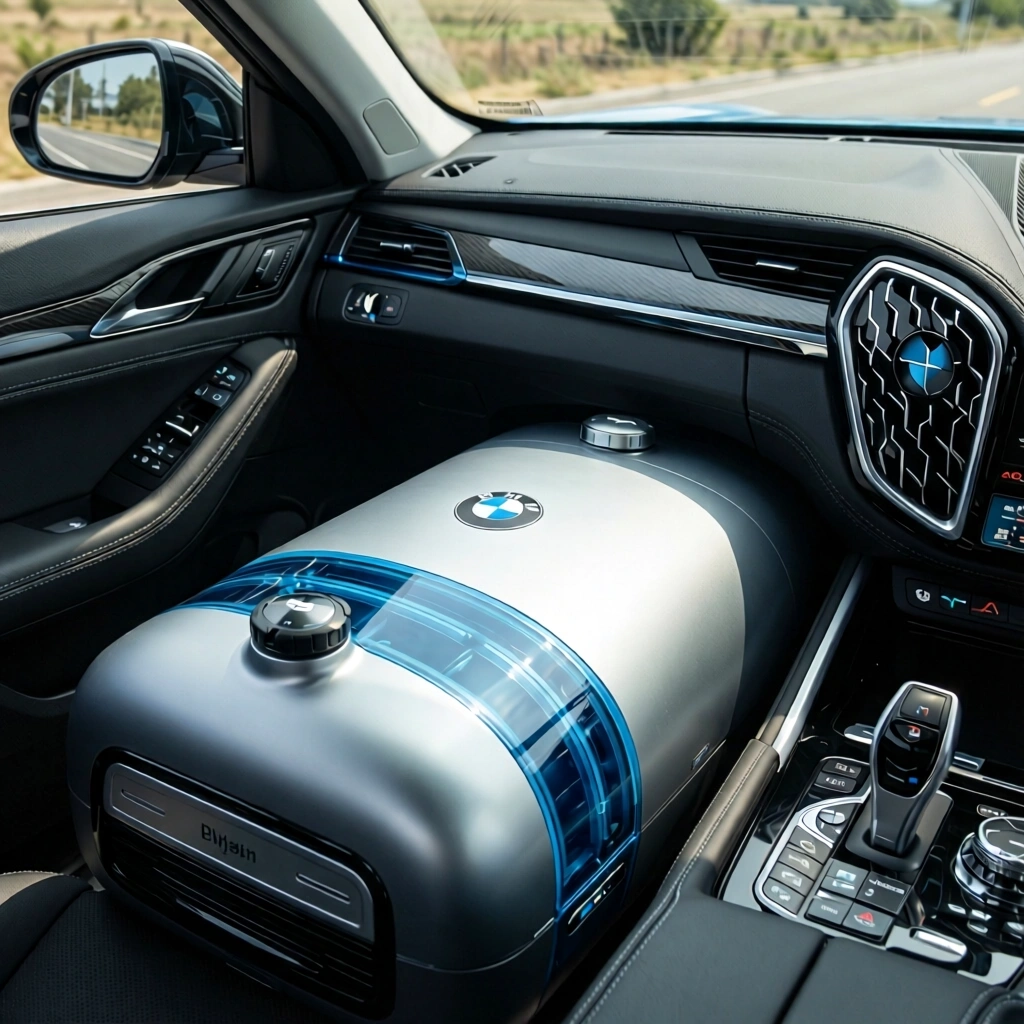 BMW presenta su innovador tanque para el iX5 Hydrogen