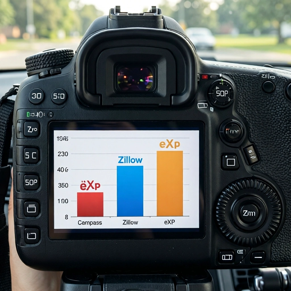 Compass Zillow y eXp analizando estrategias de premarketing