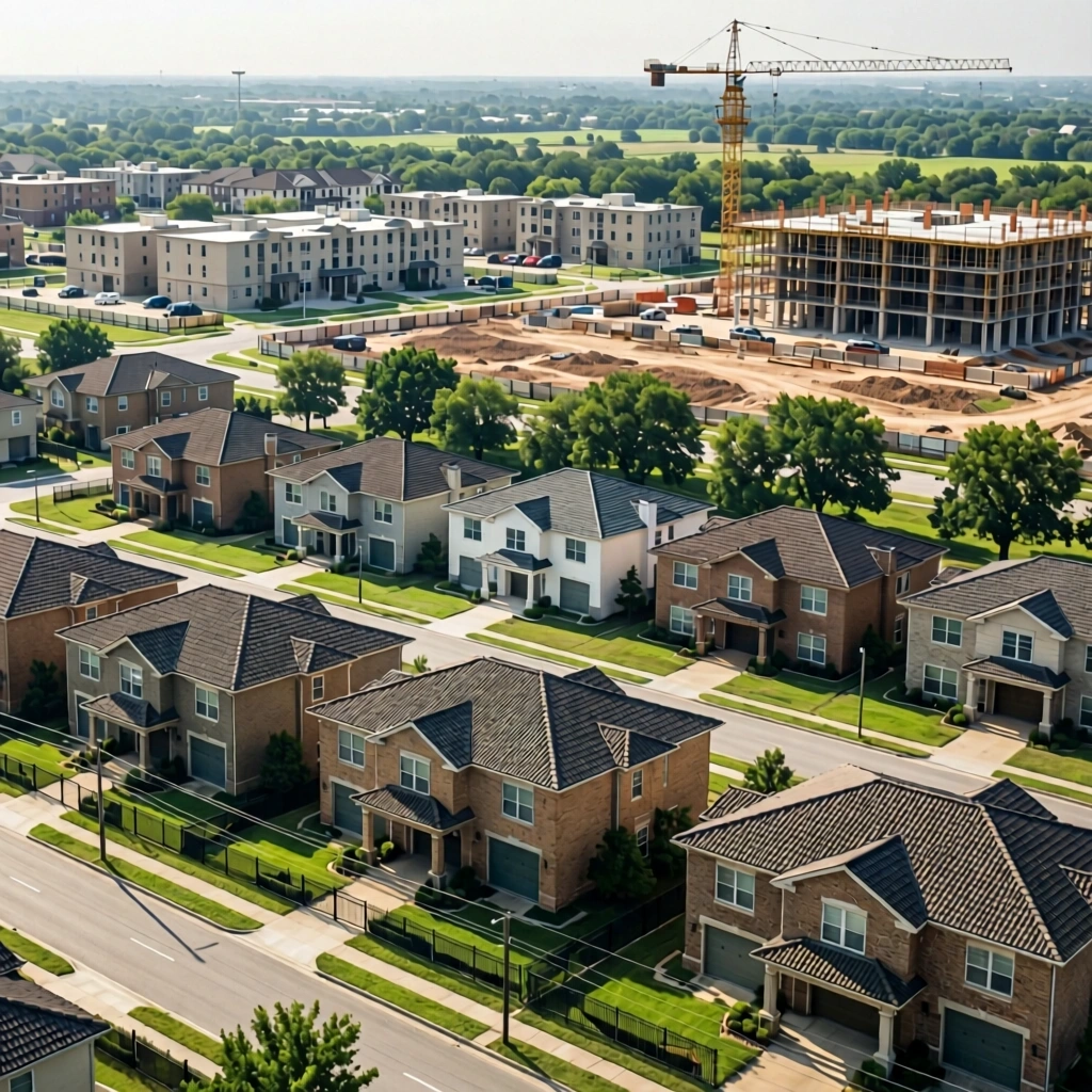 Controversia sobre el tamaño mínimo de lotes residenciales en un condado de Texas