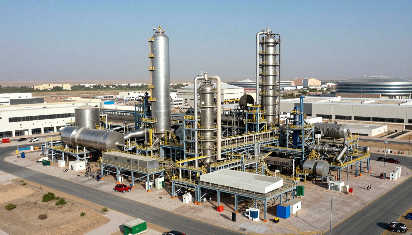 Fábrica de Polisilicio de United Solar en Omán: Innovación Energética