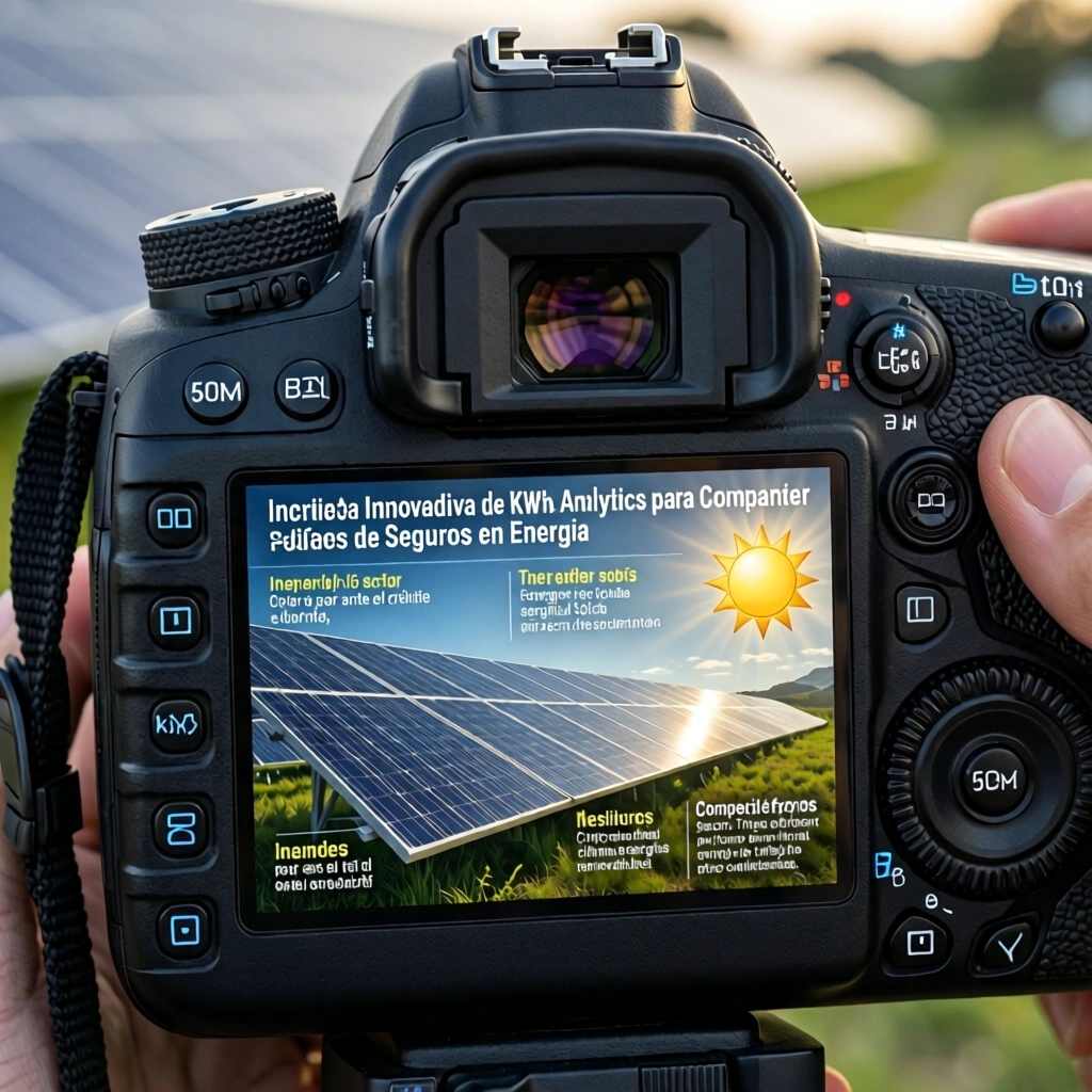 Iniciativa Innovadora de kWh Analytics para Compartir Datos de Seguros en Energía Solar