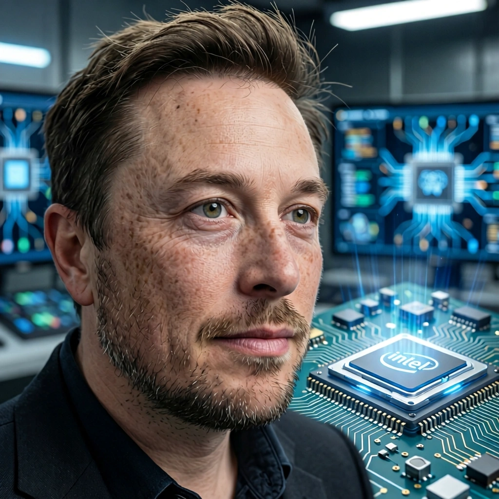 Intel se une al proyecto de chips Terafab de Elon Musk