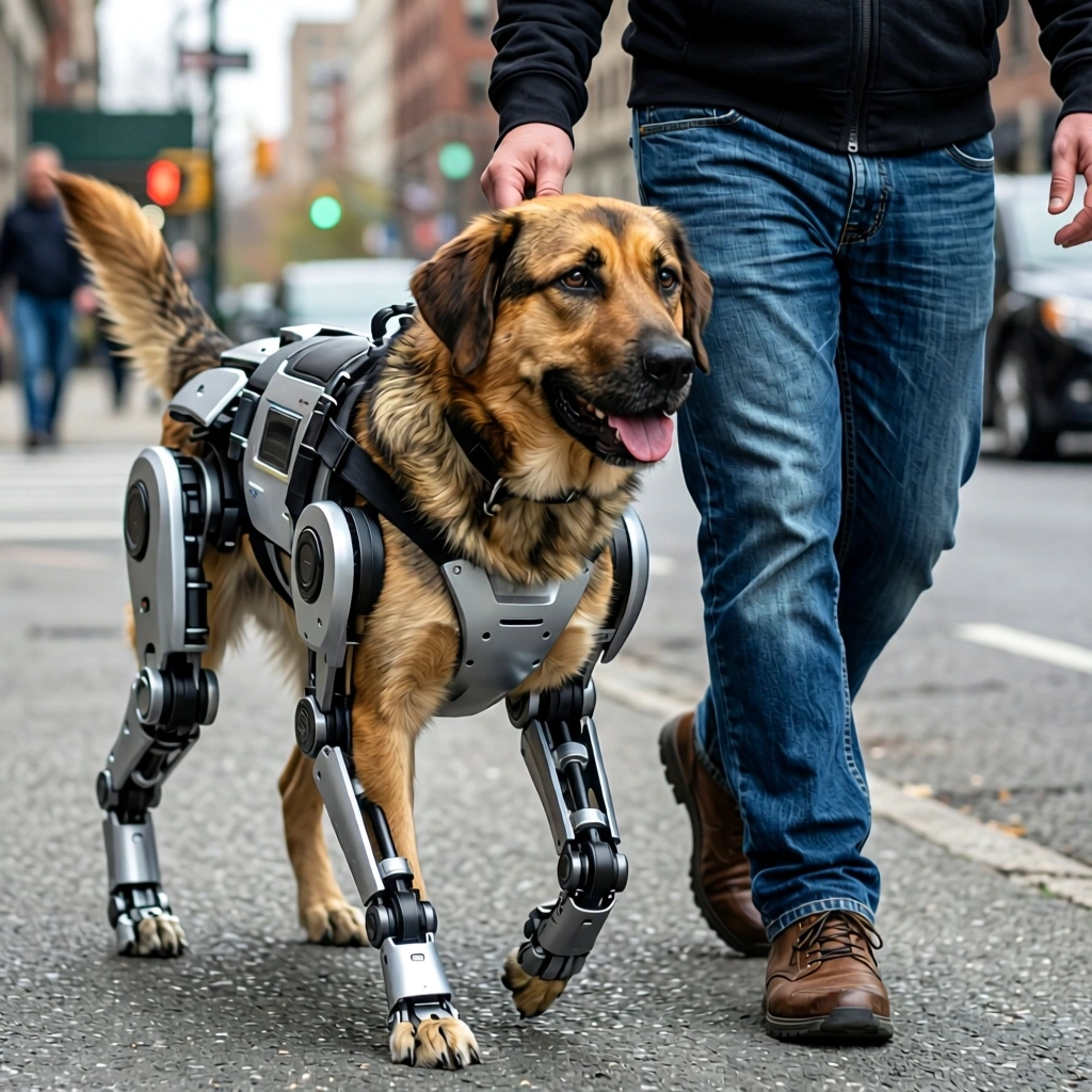 Investigadores de Binghamton crean perros guía robóticos que caminan y hablan