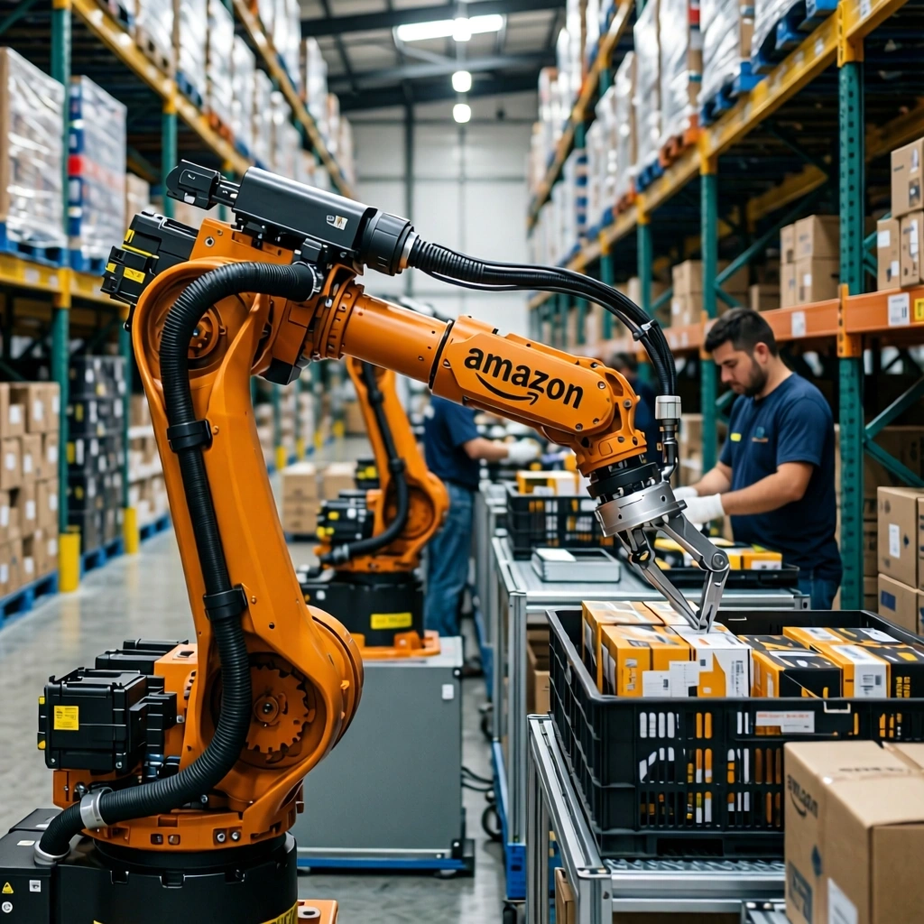La robótica de Amazon transforma la logística y reduce costos